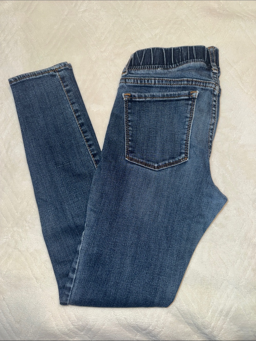 GAP Girls Dark Blue Stretch Skinny Jeans